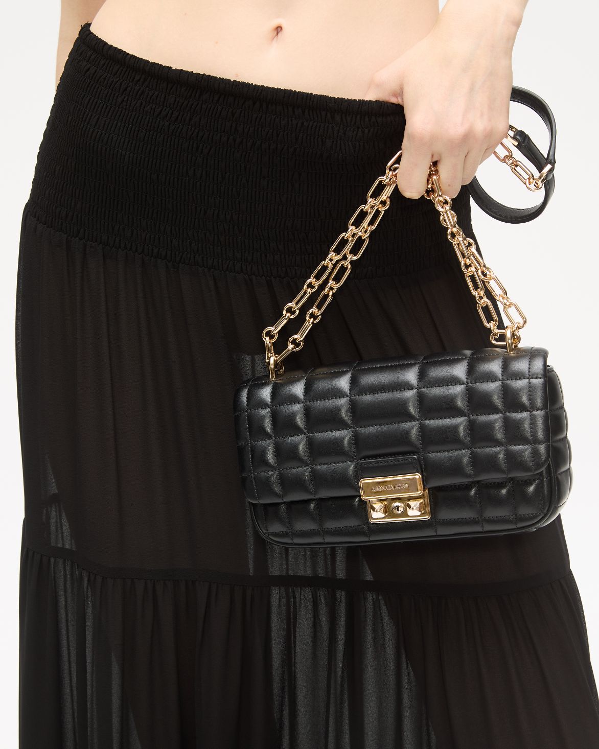 leather tribeca handbag