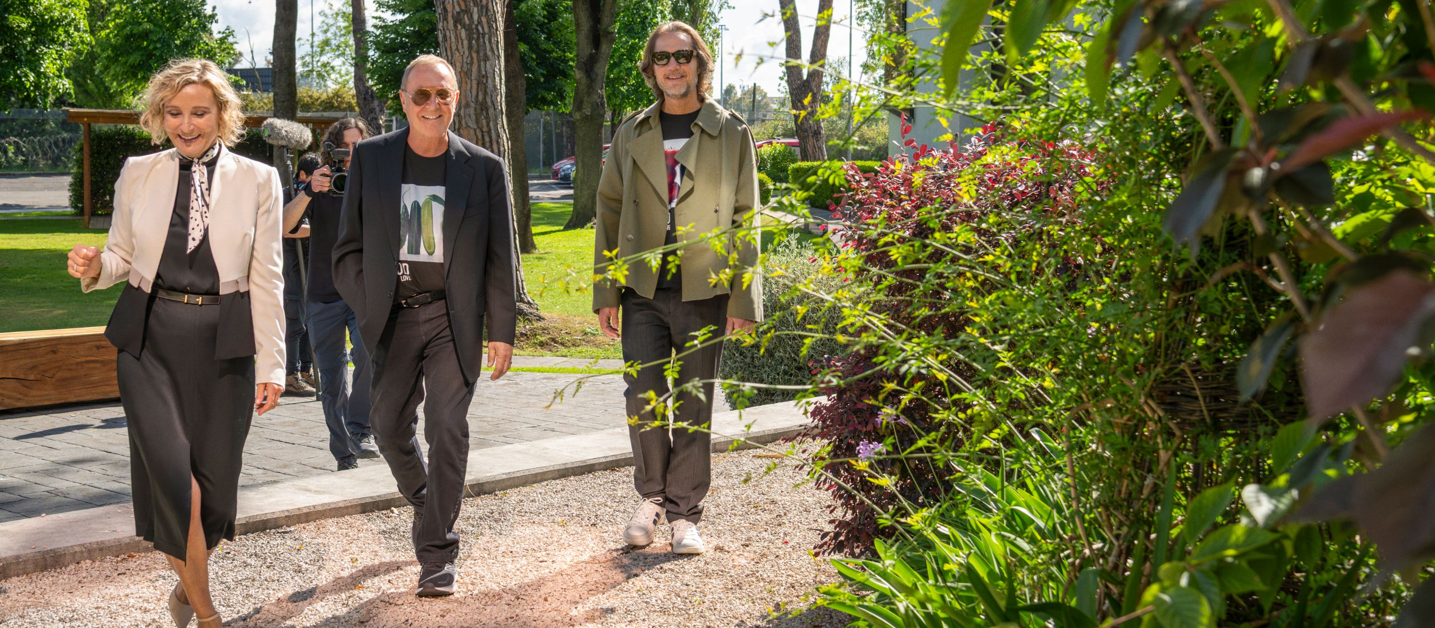 michael kors walking at wfp's headquarters